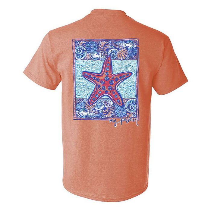 Wish Upon a Starfish Tee by MG Palmer