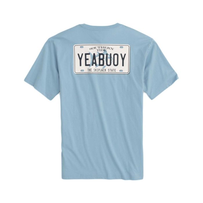 YEABUOY License Plate Tee Shirt by Southern Tide