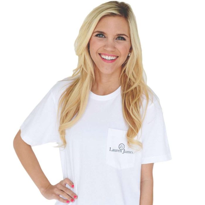 You're the Mint to my Julep Tee in White by Lauren James