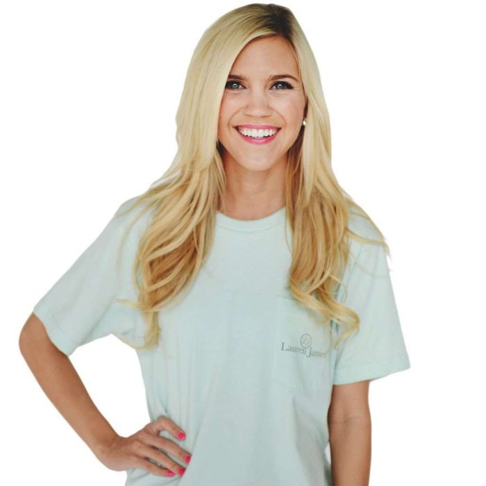 You're the Mint to my Julep Tee in Mint Green by Lauren James